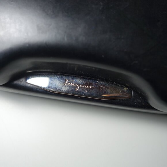 Vintage Salvatore Ferragamo Rimless Metal Frame Sunglasses Made In Italy w/ Case - Picture 14 of 16